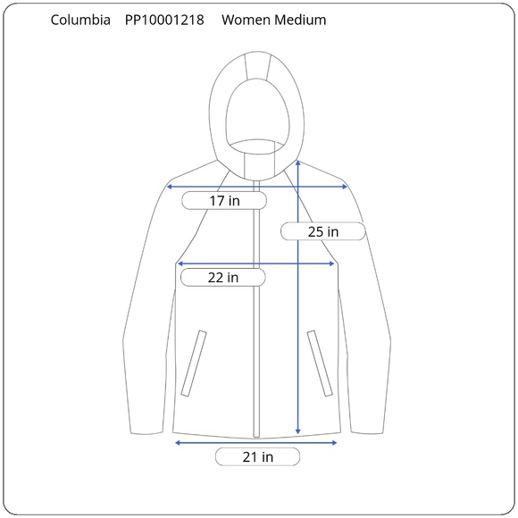 Columbia Green Hooded Jacket Sz Med - Picture 8 of 8